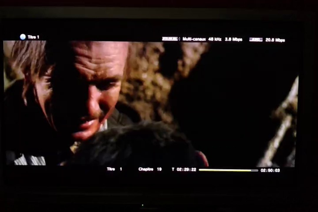 Bug de lecture sur le Blu Ray d'Underground de Kusturica.