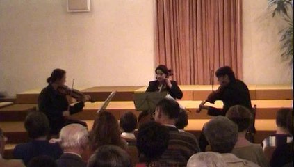 Concert "ACJ Macon" 29 novembre 1998 2. "Le Trio" de Bourg