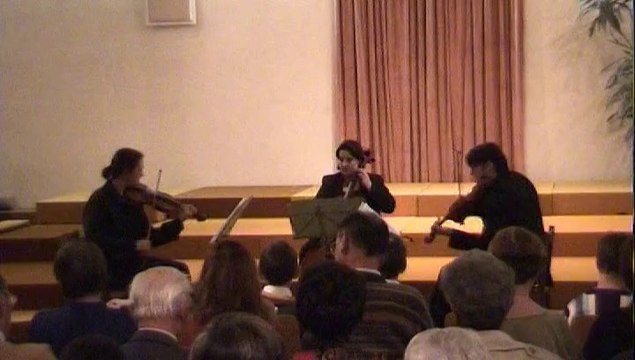 Concert ACJ Macon 29 novembre 1998 2. Le Trio de Bourg