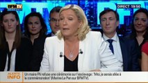 BFM Politique: L'After RMC: Marine Le Pen répond aux questions de Véronique Jacquier - 11/05 6/6