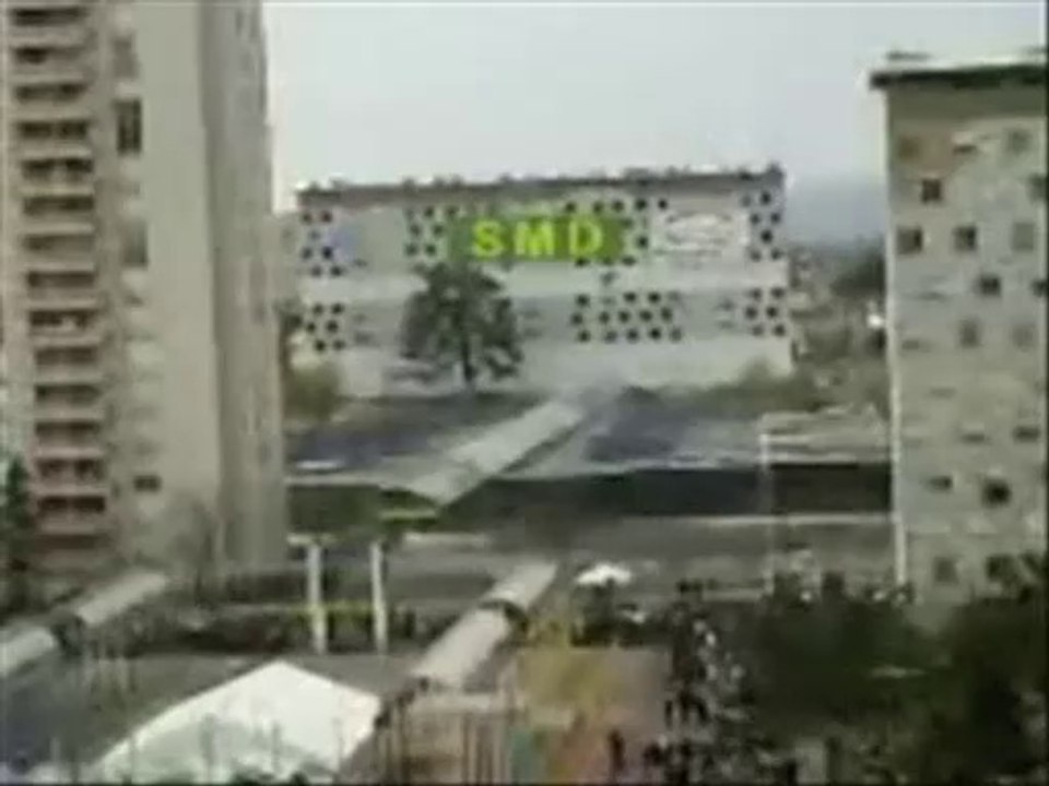 Démolition du batiment Charcot à Chenôve (21300)