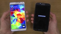 Samsung Galaxy Note 3 4.4 KitKat vs. Samsung Galaxy Note 2 LTE 4.4 KitKat - Which Is Faster