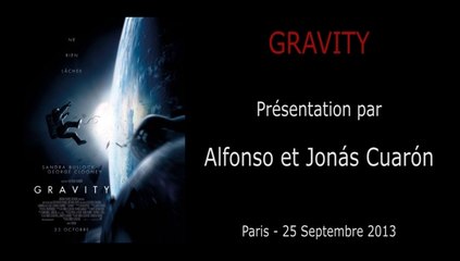 2013-09-25 - Avant Première GRAVITY - Présentation par Alfonso et Jonas Cuaron