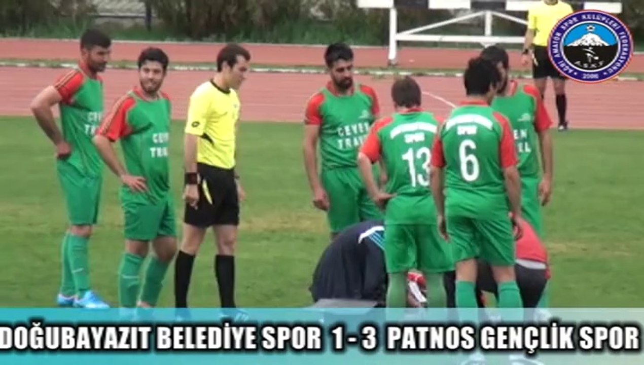 DOĞUBAYAZIT BELEDİYE SPOR 1-3 PATNOS GENÇLİK SPOR