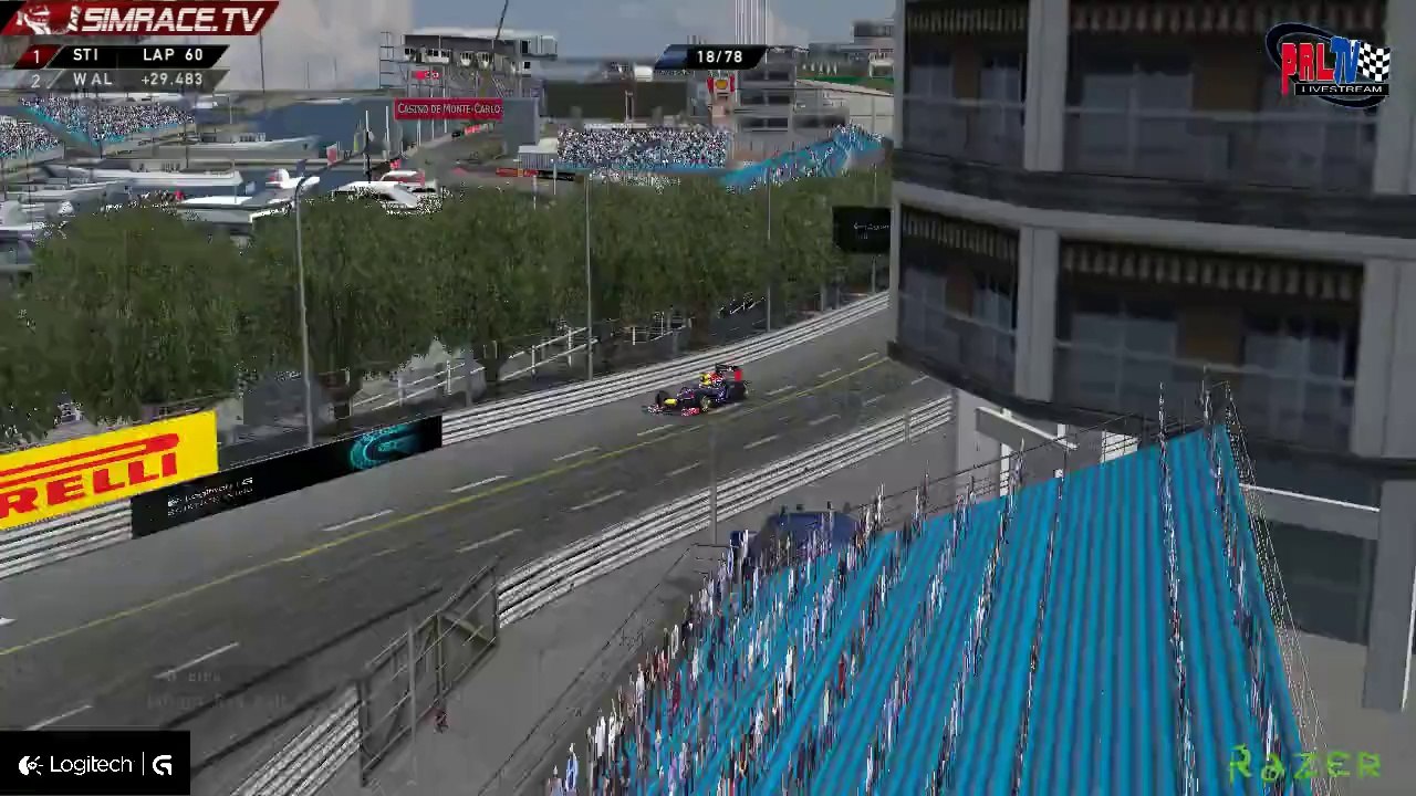 6 Rennen Monaco PRL F1 Online Liga