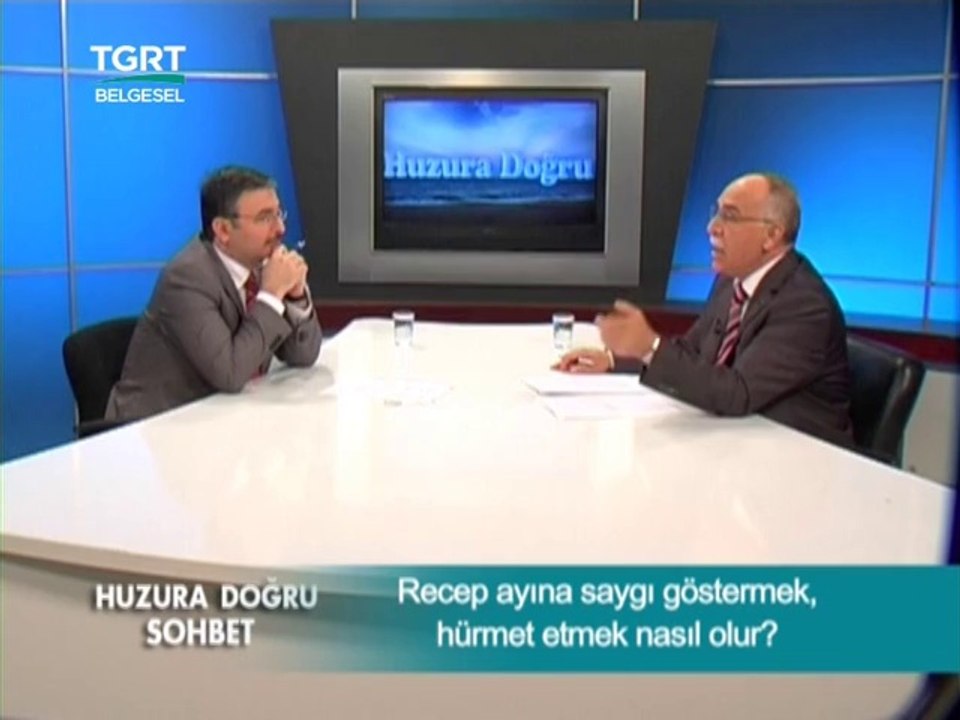 Recep Ayına Saygı Göstermek Hürmet Etmek Nasıl Olur