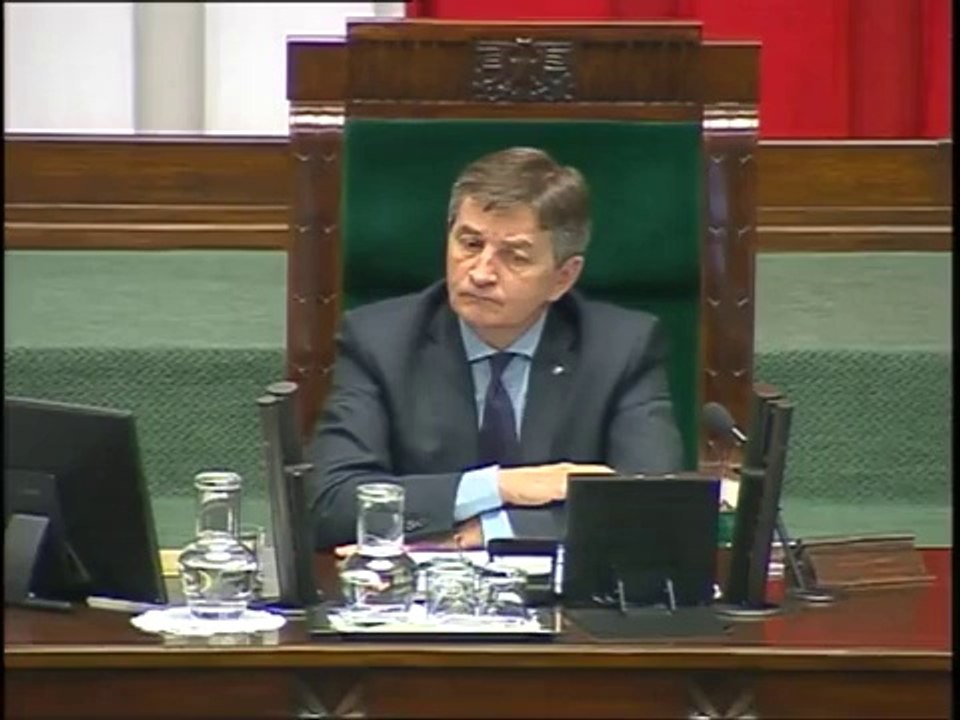 Poseł Kosma Złotowski - Zapytanie z dnia 08 maja 2014 roku.