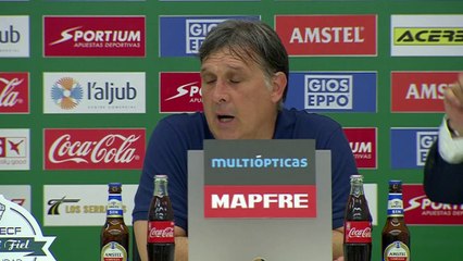 Martino cree que el partido del Atlético les condicionó ante el Elche