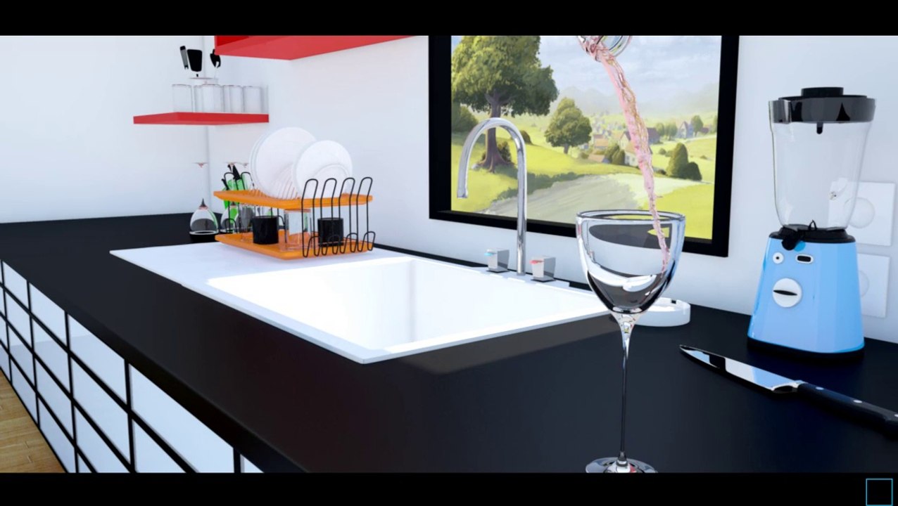 Simulation Lagoa and Ice Softimage