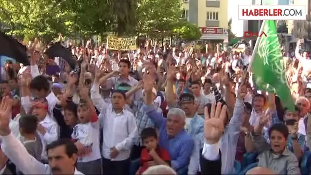 Adıyaman'da Mısır Protestosu