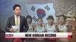 Korean women's 400m relay team breaks Korean record
