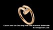 Cartier Ring - Cartier Juste Un Clou Ring Pink Gold Diamonds B4094800