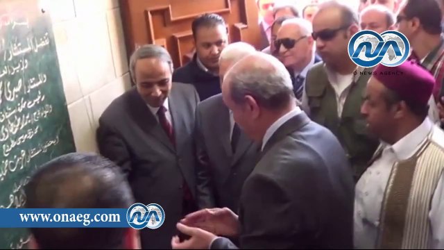 شاهد .. وزير العدل ومحافظ مطروح يفتتحان مجمع محاكم مطروح الجديد