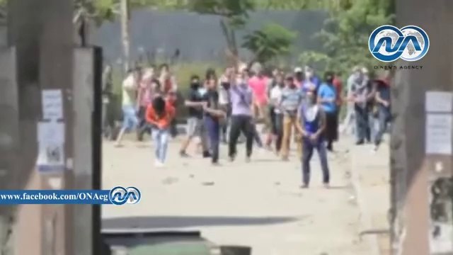 اشتباكات بين طلاب الإخوان وقوات الأمن أمام المدينة الجامعية