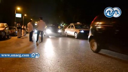 حملة أمنية مشددة بشارع ابو الفدا بالزمالك
