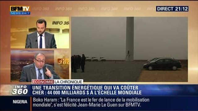 L'Éco du soir: L'AIE évalue le coût de la transition énergétique à 44 000 milliards de dollars - 12/05
