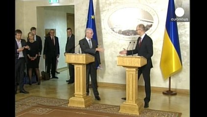 Ucraina-Ue: Van Rompuy a Kiev, Russia deve fare passi concreti