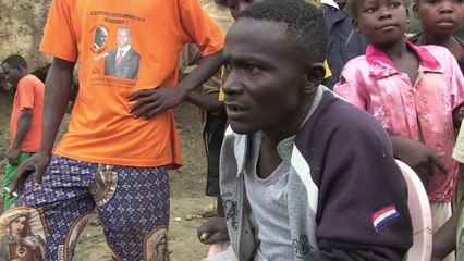 Centrafrique: à la mine d'or de Gaga, on tue pour des paillettes