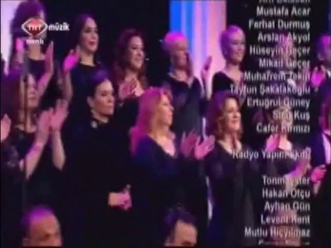 TRT Ankara Radyosu Yurttan Sesler Korosu-Şef:Ömer Hayri UZUN-Nare esvap yıhıyor,Evleri yol üstüdür