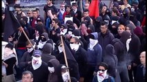Graves disturbios en Barcelona durante el 1 de mayo