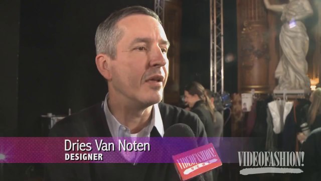 Dries Van Noten Fall 2014 - Paris Fashion Week - Backstage, Interviews & Runway | Videofashion