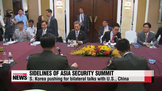 Defense ministers from South Korea, U.S., Japan to meet