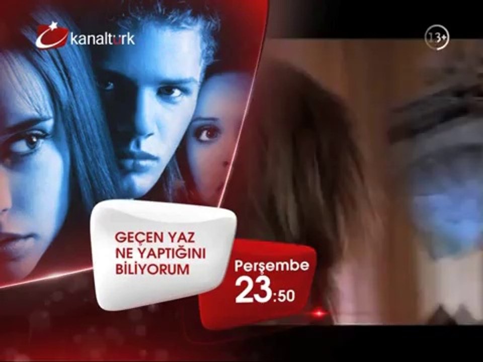 "GEÇEN YAZ NE YAPTIĞINI BİLİYORUM" 1 Mayıs Perşembe akşamı saat 23.50'de Kanaltürk Sinema Kuşağında!