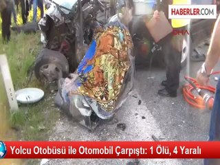 Konya'da Üç Aracın Karıştığı Kazada 1 Kişi Öldü, 4 Kişi Yaralandı