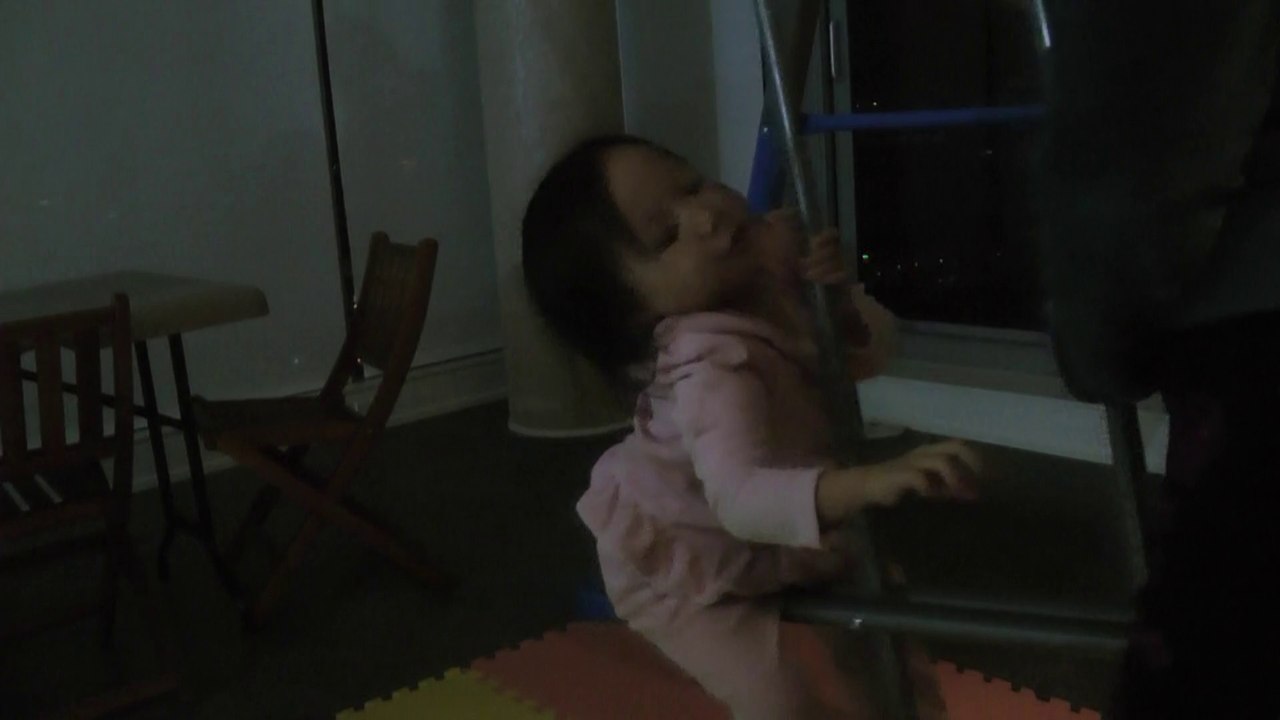 Girl Playing Swing