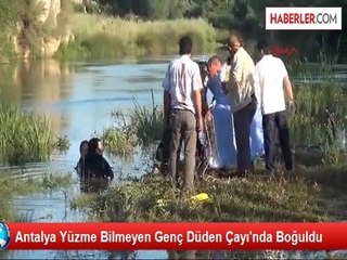 Yüzmek İçin Girdiği Kanalda Boğuldu