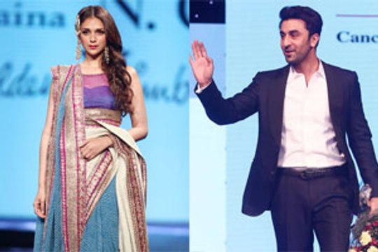 Ranbir Kapoor & Aditi Rao Hydari walk for a cause