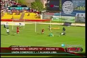 Alianza igualó 1-1 con Unión Comercio y está cerca de la final de Copa Inca