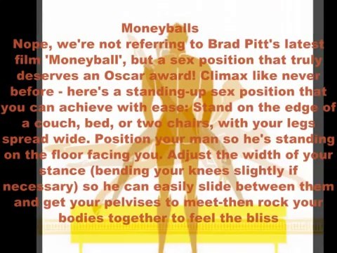 5 Oscar Winning Sex Positions