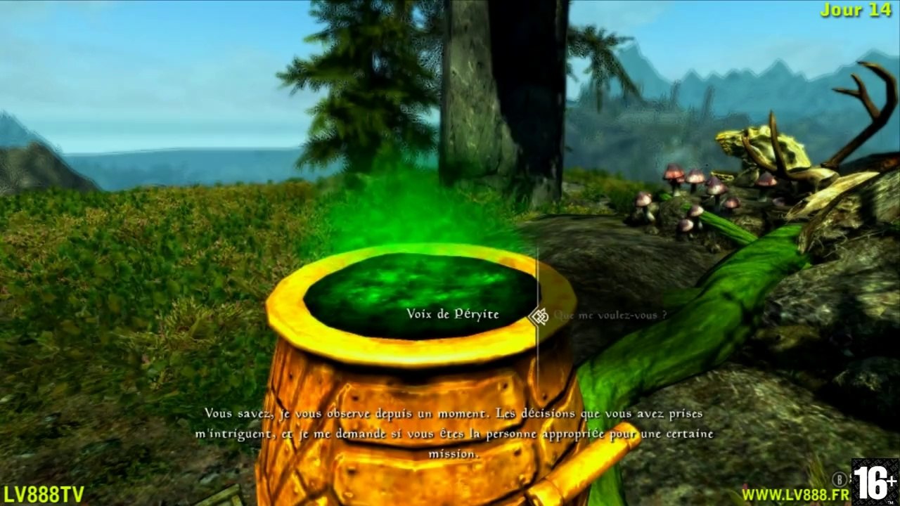 The Skyrim Experience - Immersive Mod [Fr] - Episode n°38 - La voix de Péryite - LV888 TV