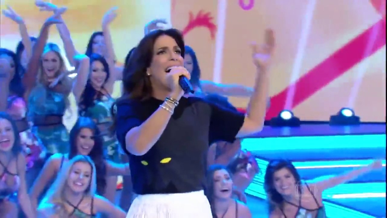 Ivete Sangalo "EVA" no Domingão do Faustão