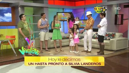 Ángel Castro despide a Silvia Landeros