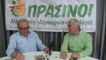 Ο υποψ. ευρωβουλευτής Νίκος Χρυσόγελος μιλά στη Γνώμη