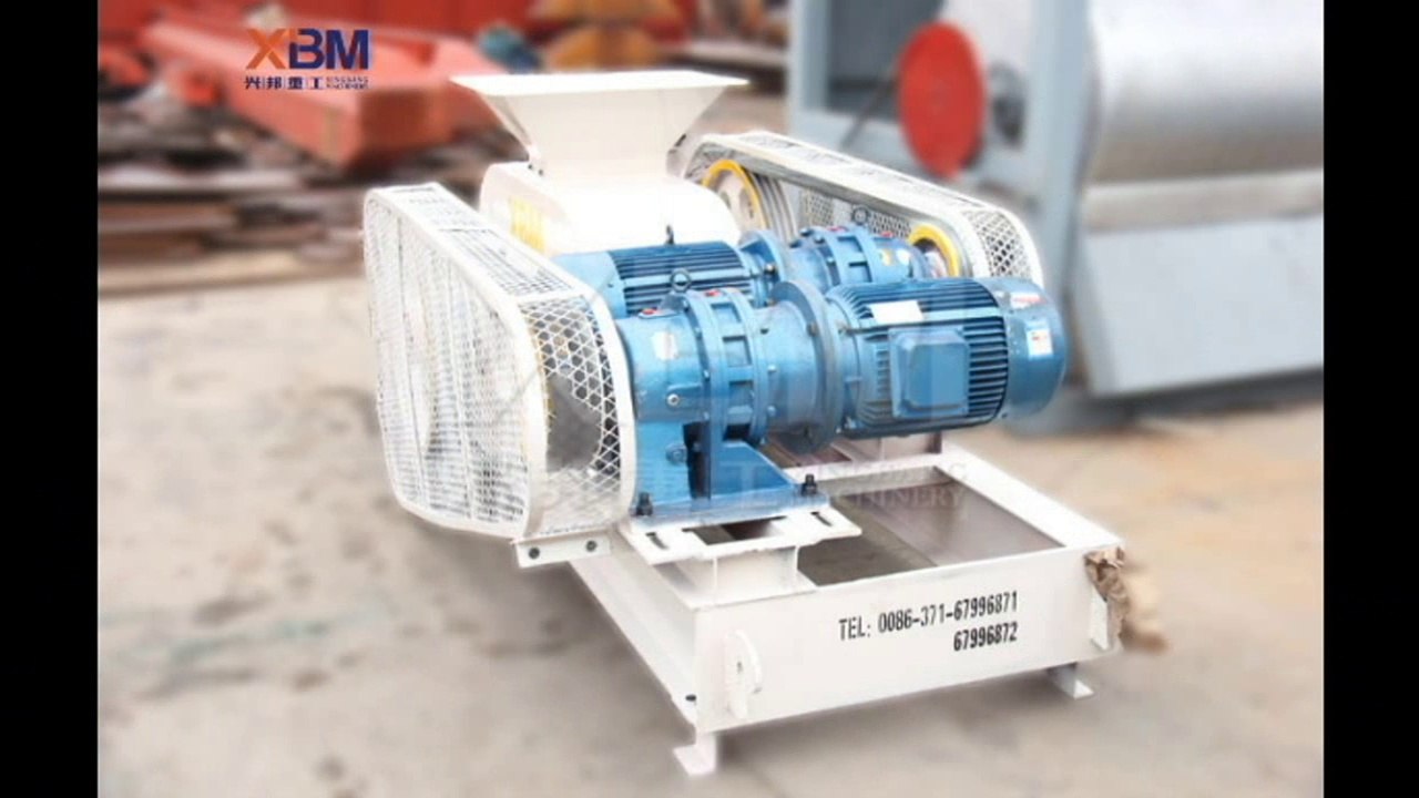 Double roller crusher