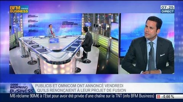 Echec de la fusion Omnicom-Publicis: Les opérations transfrontalières sont plus difficiles , Fabrice Seiman, dans GMB - 12/05