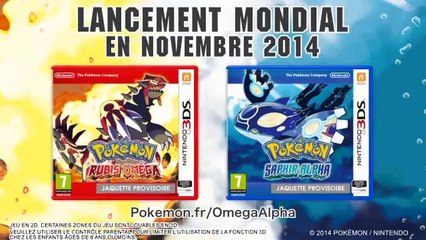 Pokémon Omega Ruby - Aperçu Rubis Omega / Saphir Alpha