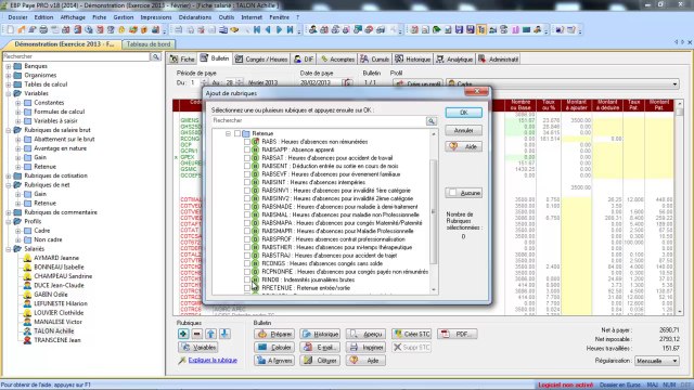 EBP Paye V18 : Les IJSS