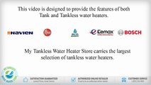 What to Choose Tank Or Tankless water heaters