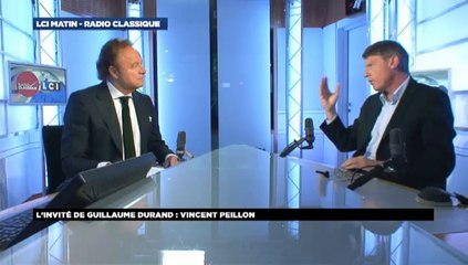 Vincent Peillon, invité de Guillaume Durand avec LCI
