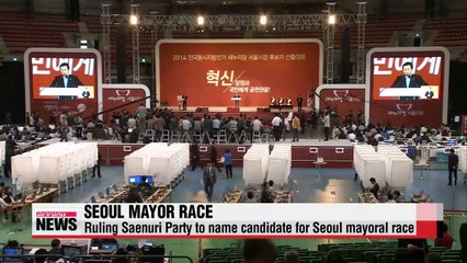 Ruling party picks Seoul mayoral candidate