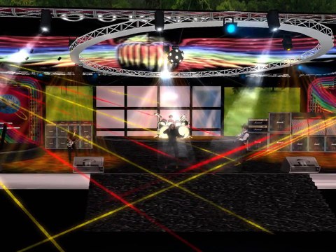 Second Life JMD Tribute Band - JOURNEY may 10, 2014 - part 1