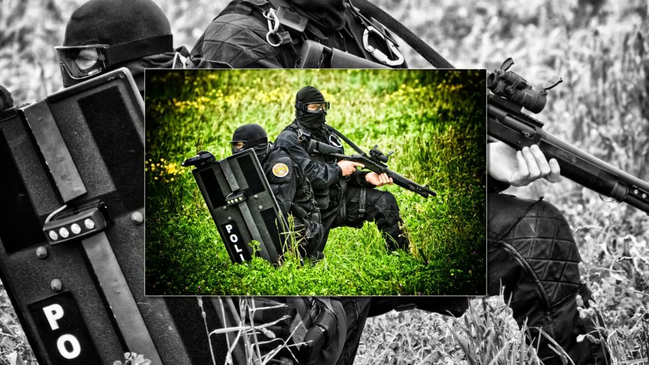 Diaporama Groupe d'Intervention de la Police Nationale