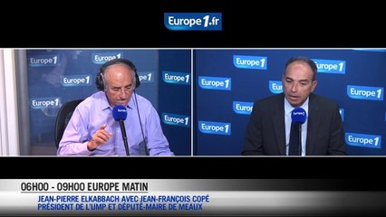 Copé : "Il faut rappeler ce que la France peut faire grâce à l'Europe"