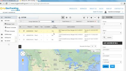 Quickstart for myGeoTracking Trial, New UI - Mobile Workforce & Fleet Management Solution