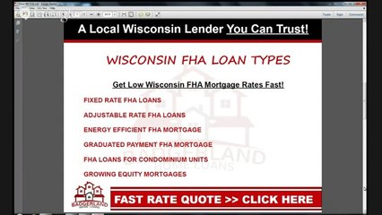 Get The Best Wisconsin Mortgage Rates