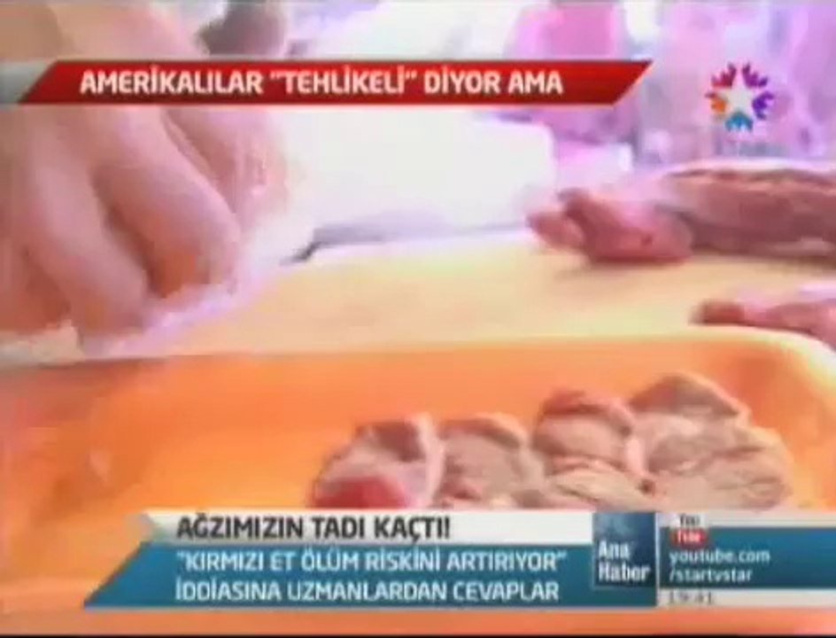 ABD'de Yapılan Araştırmaya Göre Kırmızı Et Ömrü Kısaltıyor- Dr. Özdal Ersoy